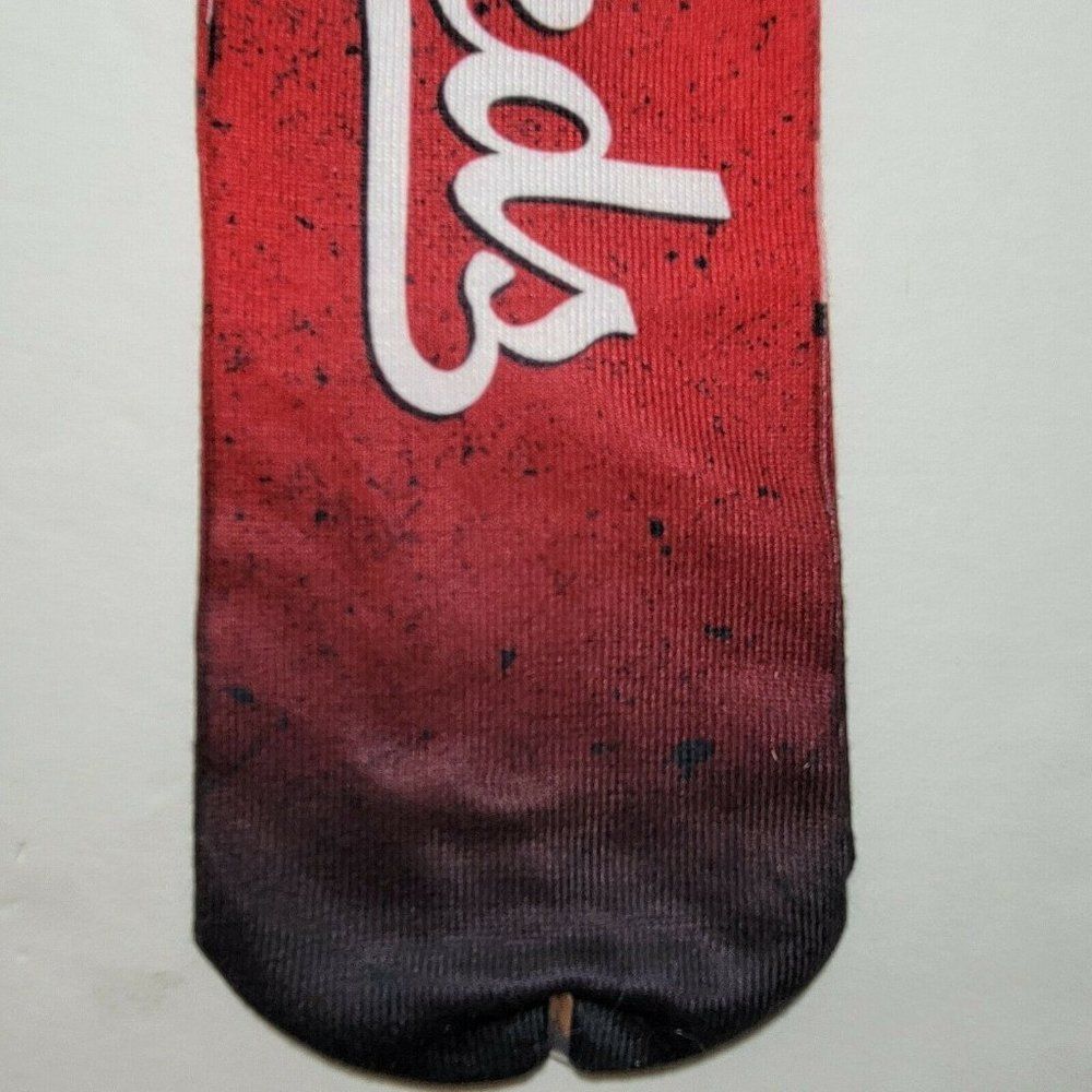 Cincinnati Reds Socks Mens Size Large 10-13 Baseball MLB Sublimated Team NEW‎ - Picture 7 of 10